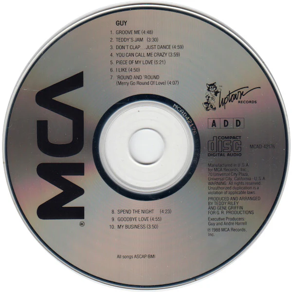 Guy - Guy (CD, Album) (Near Mint (NM or M-)) - Image 3