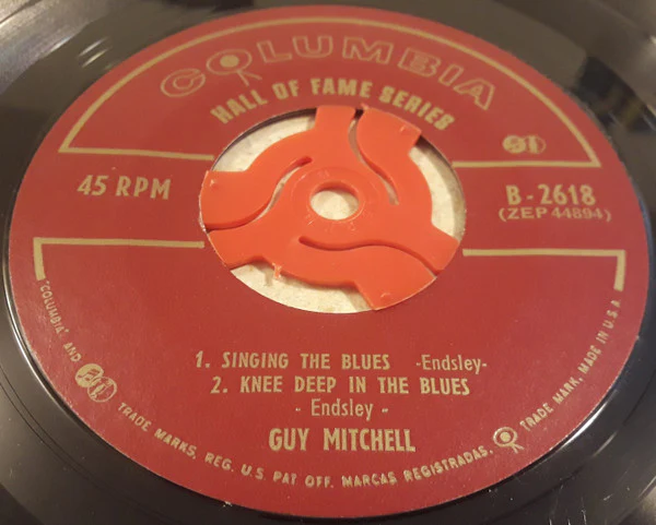 Guy Mitchell - Singing The Blues (7", EP) (Very Good Plus (VG+)) - Image 3