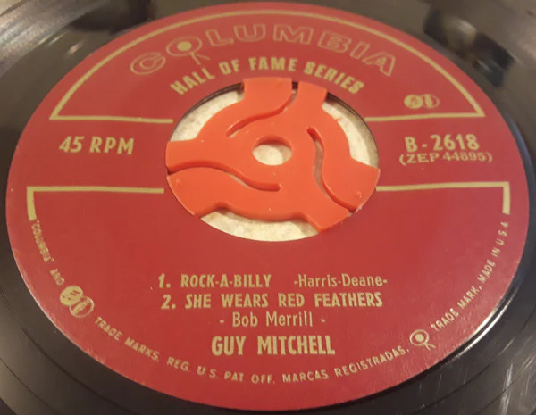 Guy Mitchell - Singing The Blues (7", EP) (Very Good Plus (VG+)) - Image 4