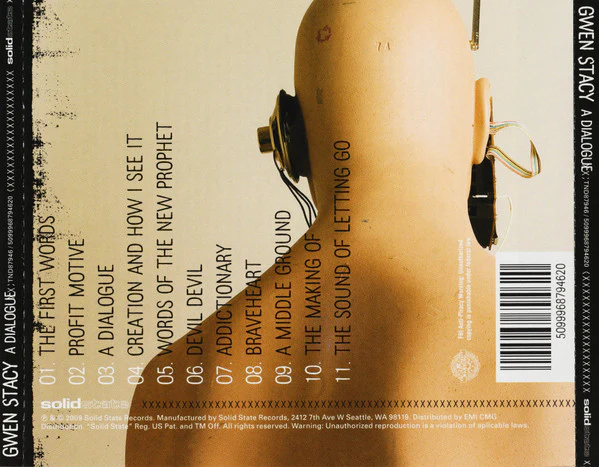 Gwen Stacy - A Dialogue (CD, Album) (Near Mint (NM or M-)) - Image 2