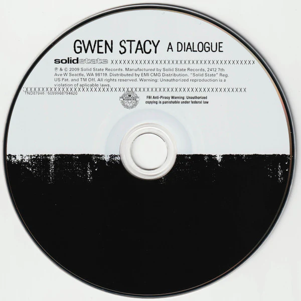 Gwen Stacy - A Dialogue (CD, Album) (Near Mint (NM or M-)) - Image 3