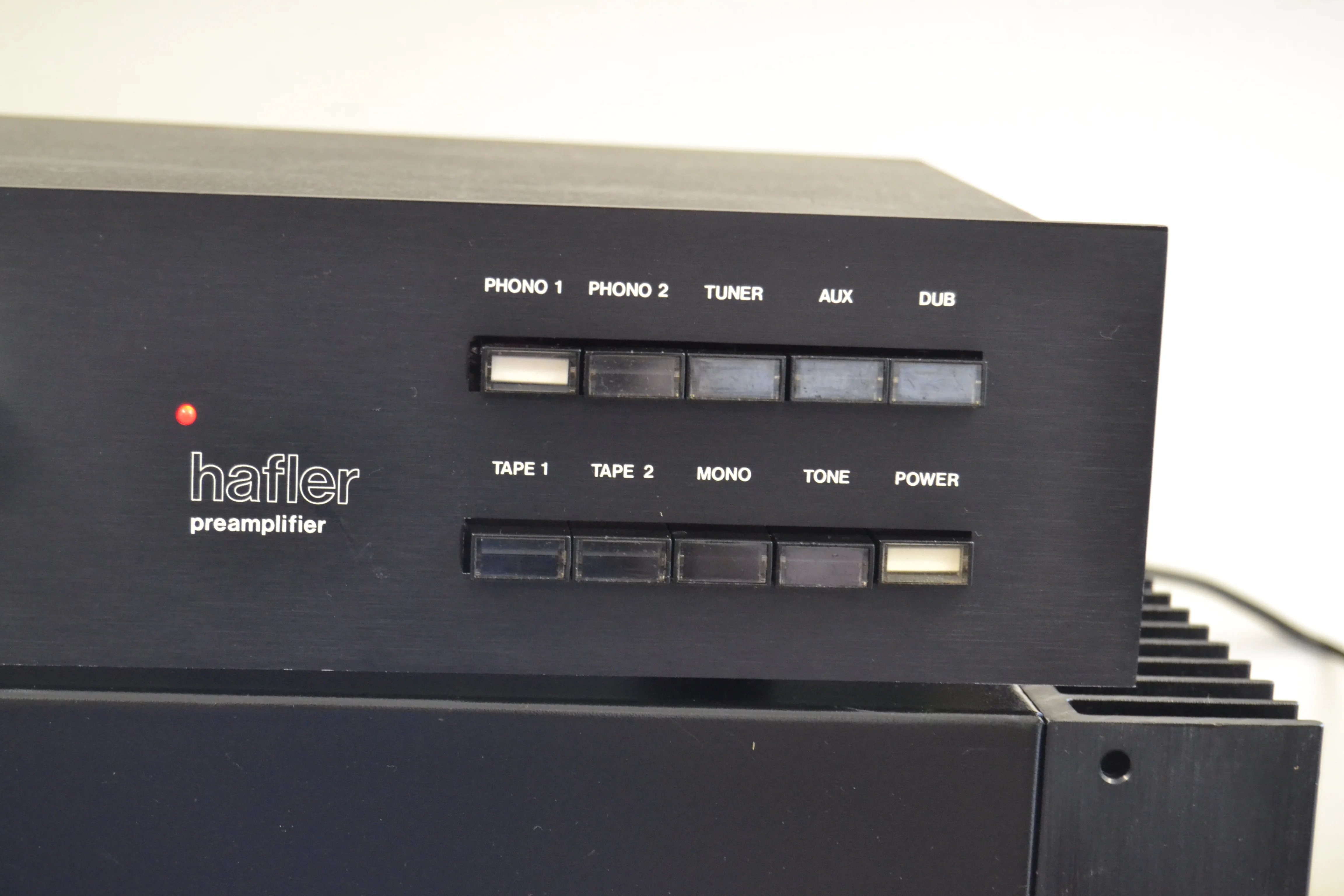 Hafler DH-101 Preamplifier and DH-200 Power Amplifier Combo * 100W RMS * 1978 - Image 4