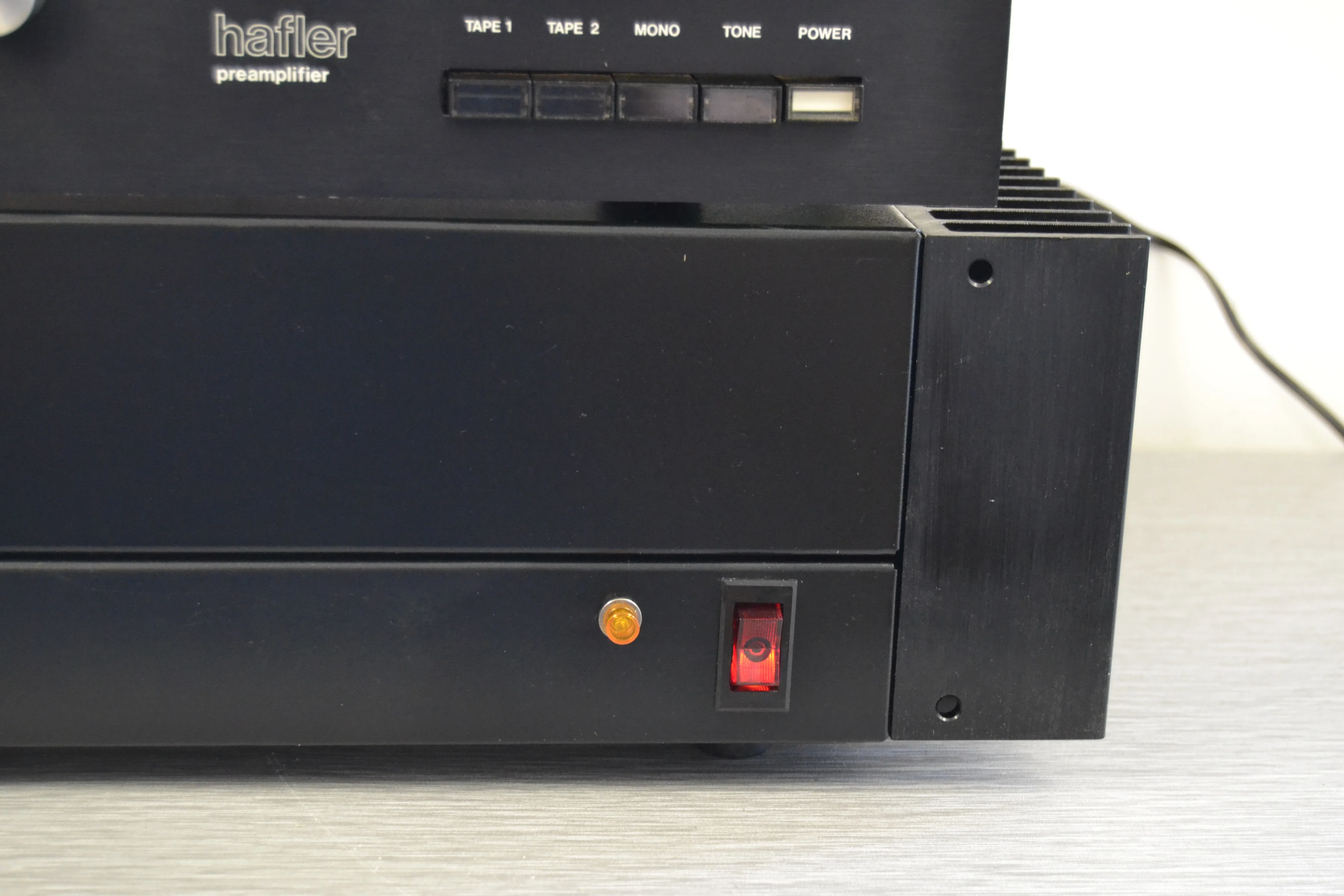 Hafler DH-101 Preamplifier and DH-200 Power Amplifier Combo * 100W RMS * 1978 - Image 5