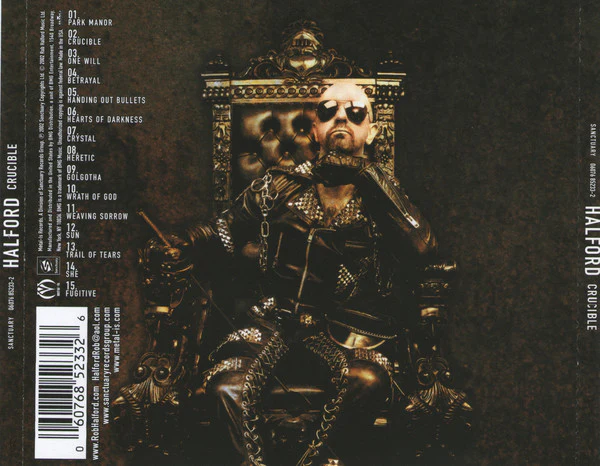 Halford - Crucible (CD, Album) (Very Good Plus (VG+)) - Image 3