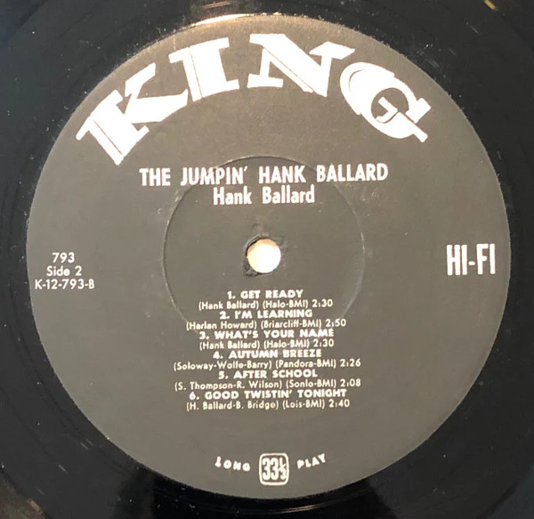 Hank Ballard & The Midnighters - Jumpin (LP) (Very Good (VG)) - Image 5