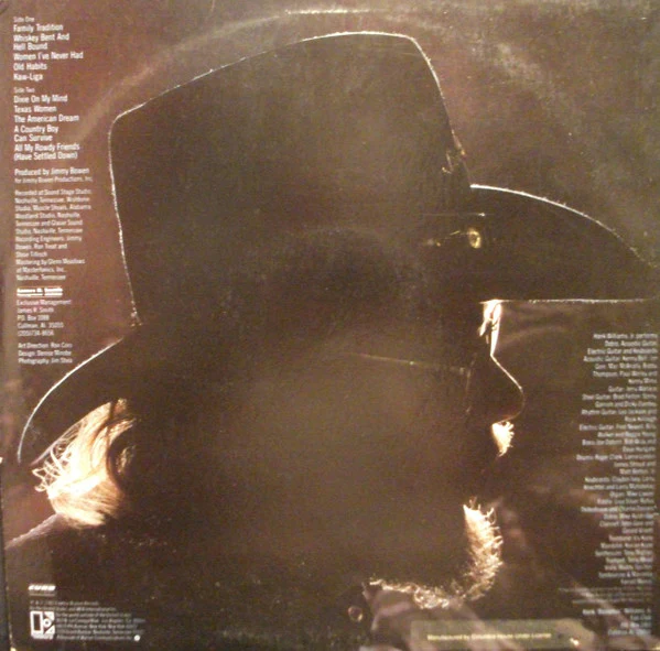 Hank Williams Jr. - Hank Williams, Jr.'s Greatest Hits (LP, Comp, Club, Red) (Very Good Plus (VG+)) - Image 2