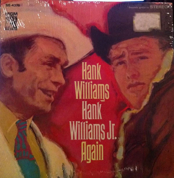 Hank Williams And Hank Williams Jr. - Again (LP, Album) (Very Good Plus (VG+))
