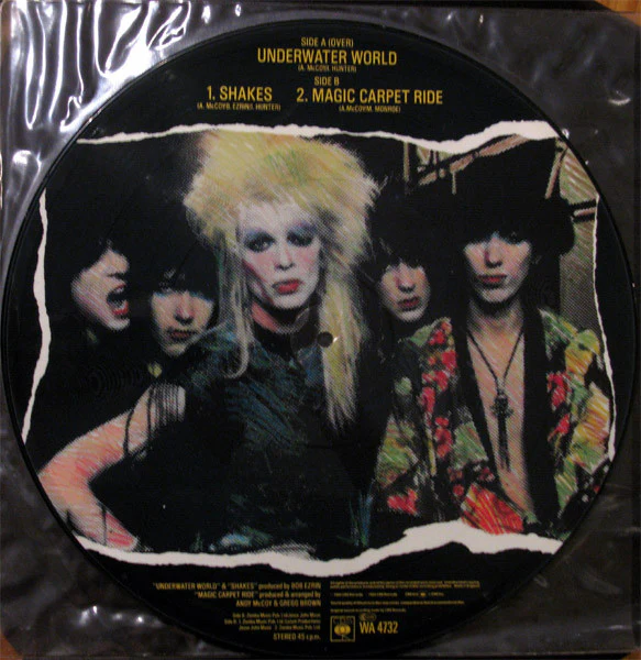 Hanoi Rocks - Underwater World (12", Pic) (Very Good Plus (VG+)) - Image 2