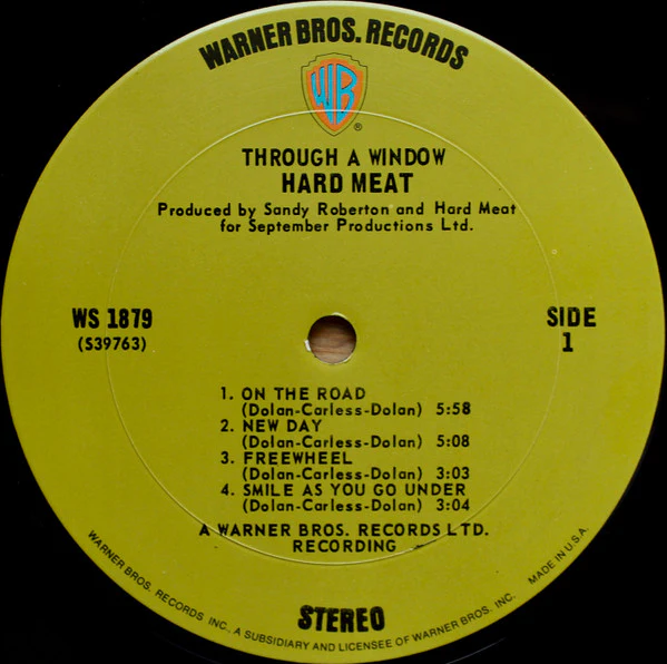 Hard Meat - Through A Window (LP, Album) (Very Good (VG)) - Image 3