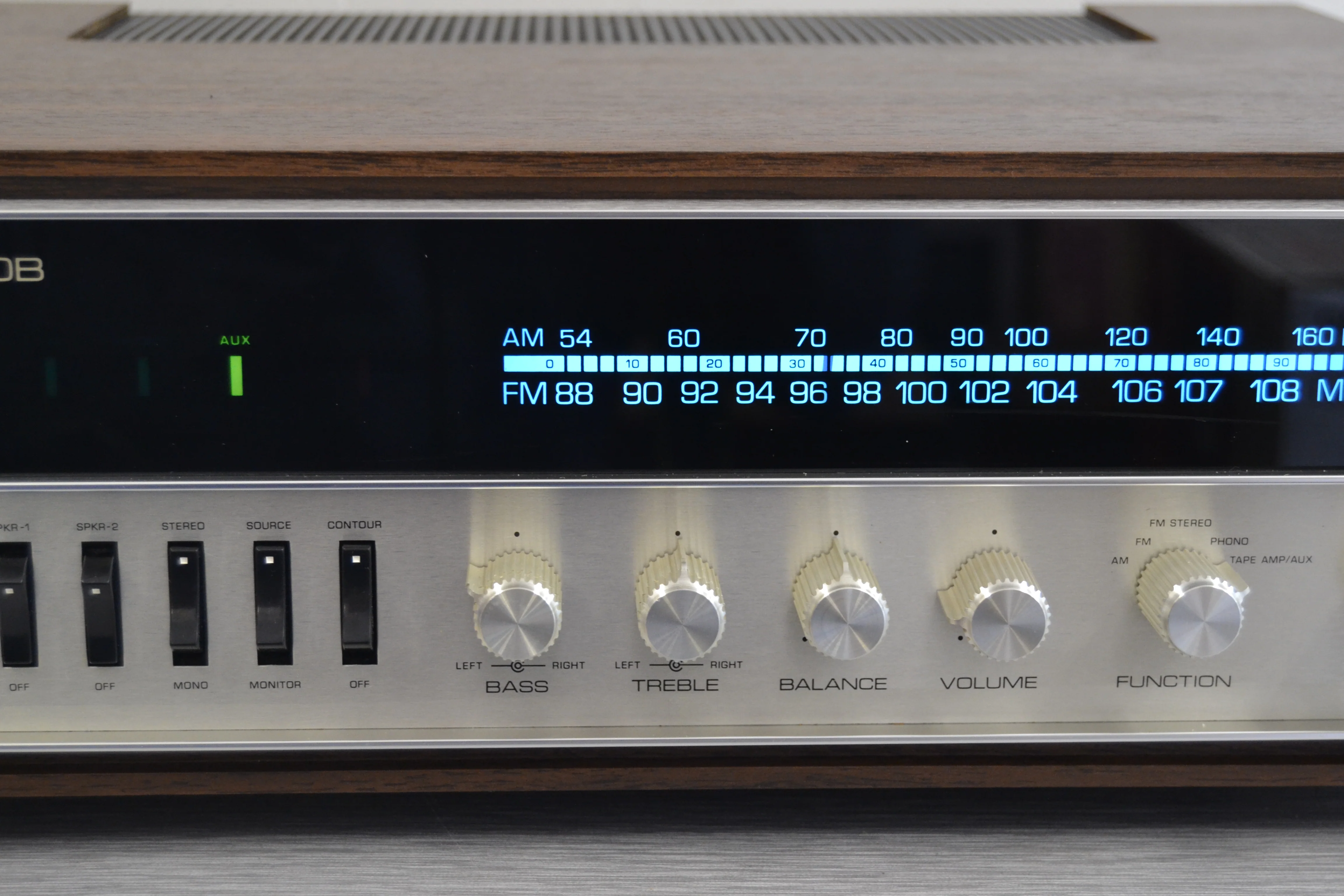 Harman Kardon 330B Stereo Receiver * Original Wood Case * Manual - Image 3