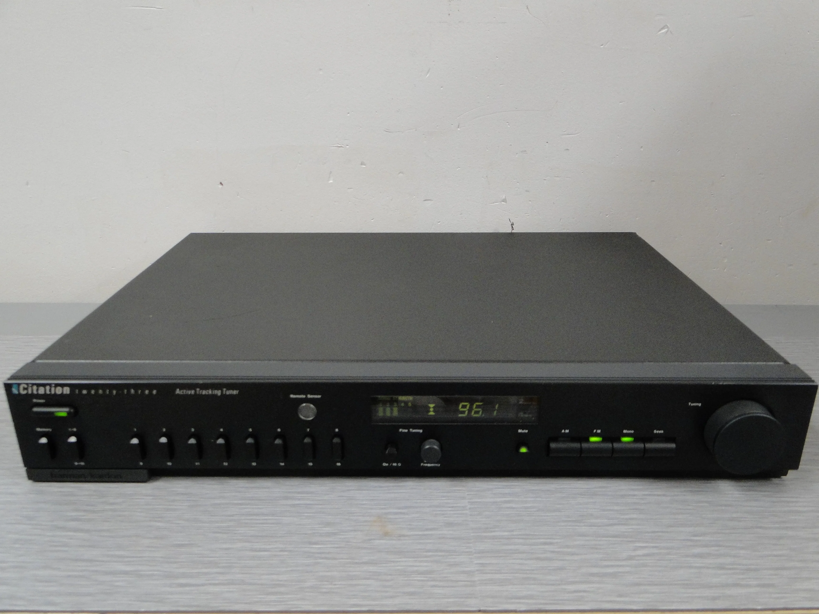 Harman Kardon Citation 23 Active Tracking Stereo Tuner
