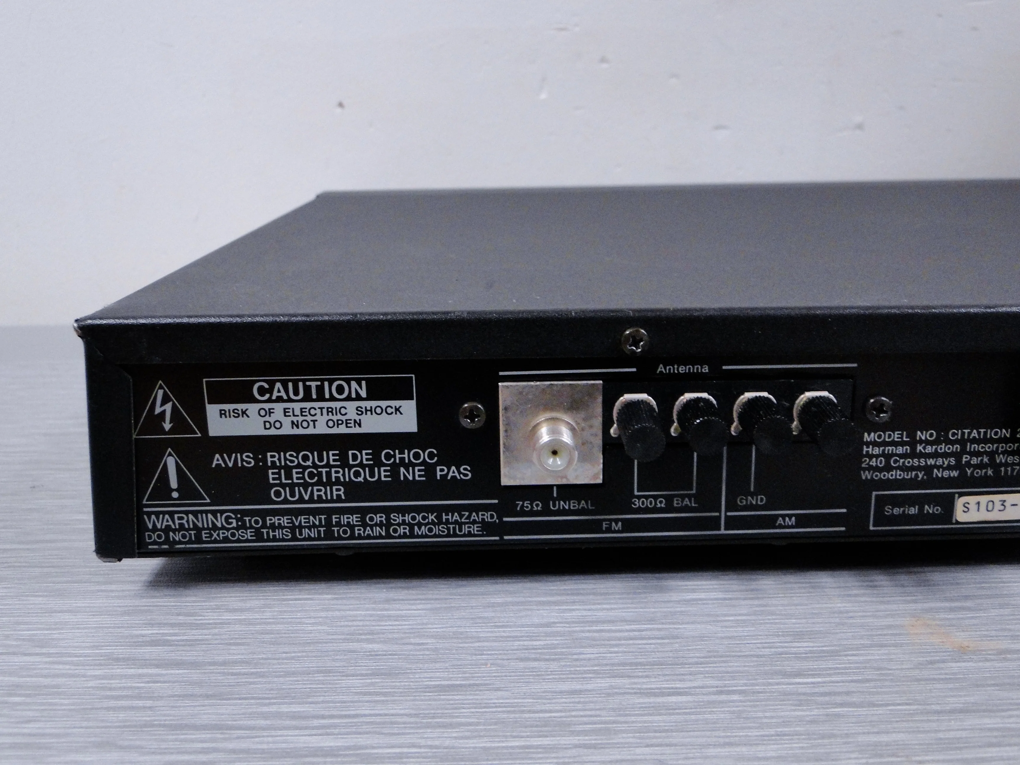Harman Kardon Citation 23 Active Tracking Stereo Tuner - Image 11