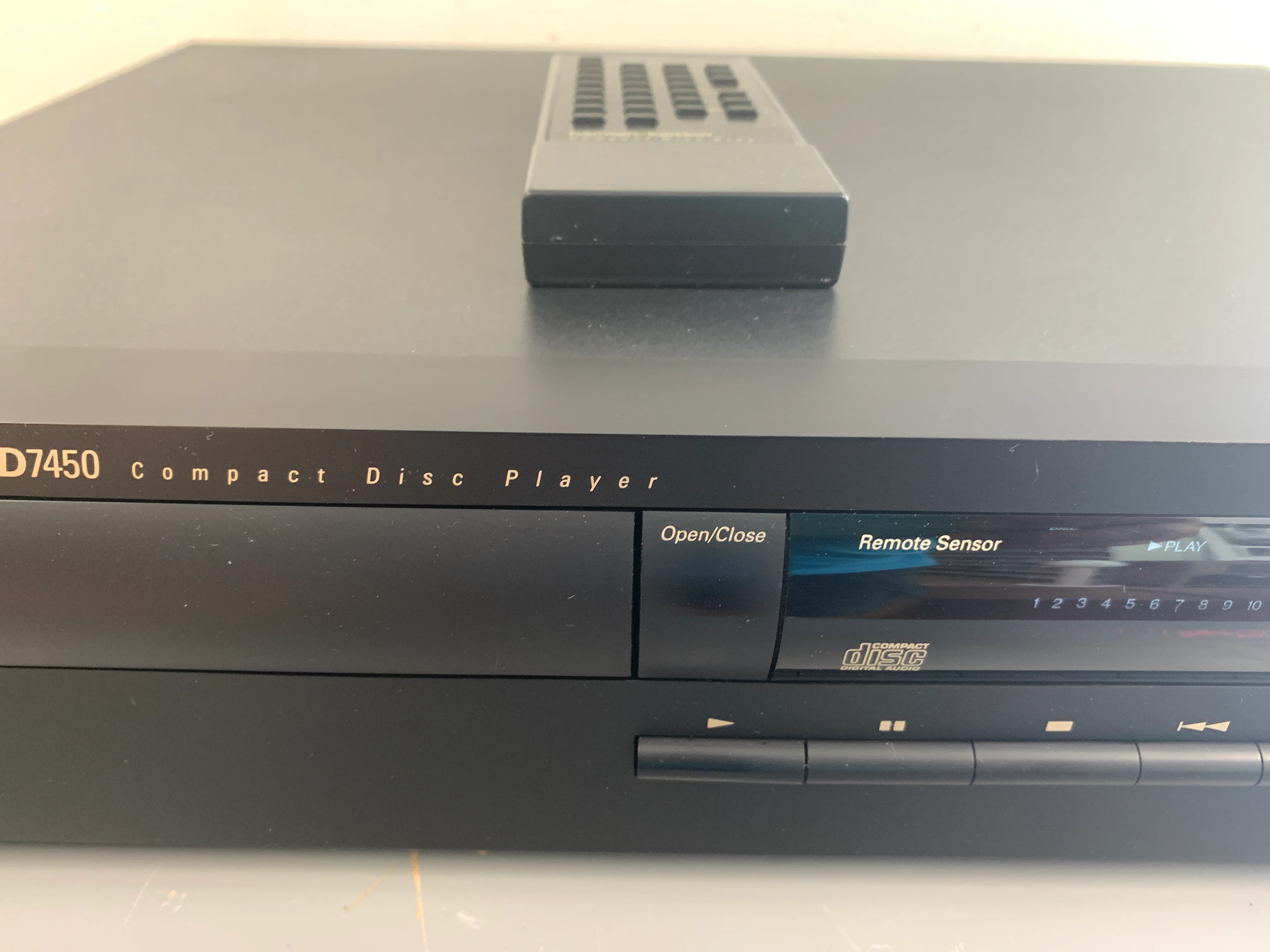 Harman Kardon HD7450 SIngle CD Player - Remote Control - Image 3