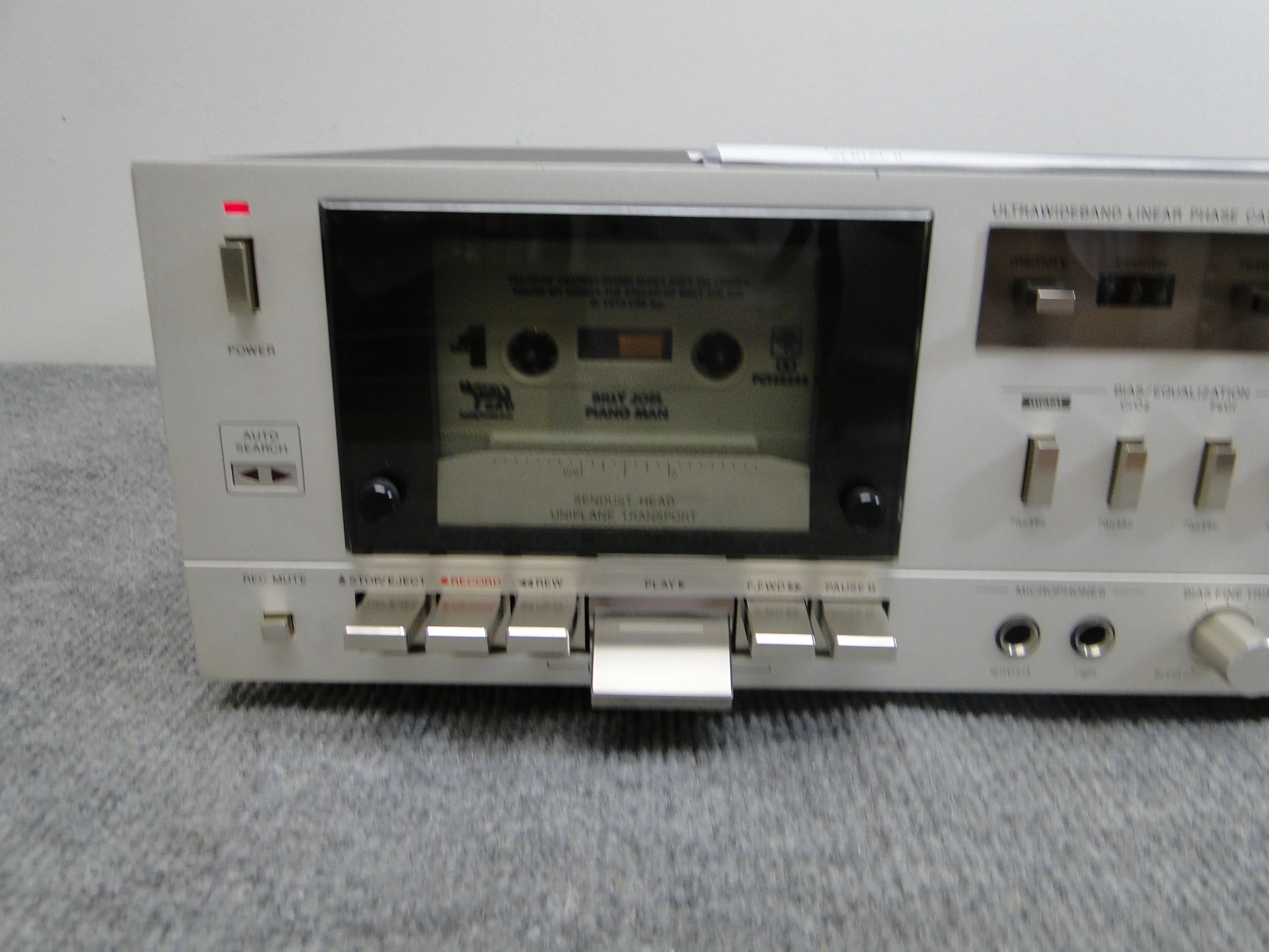 Harman Kardon HK200XM Single Cassette Deck * Fully Serviced * New Belts - Image 3