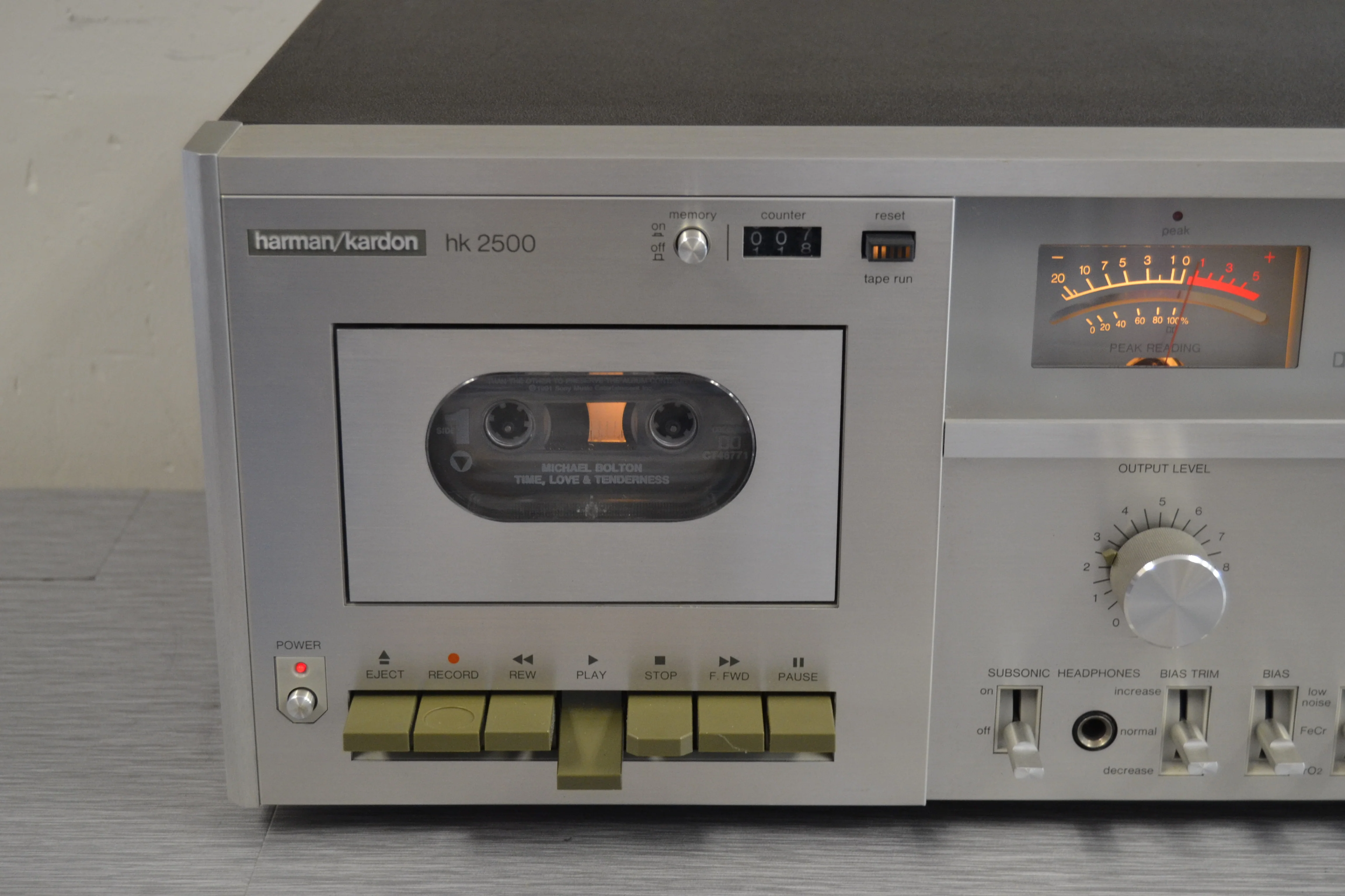 Harman Kardon HK2500 Single Cassette Deck - Image 2