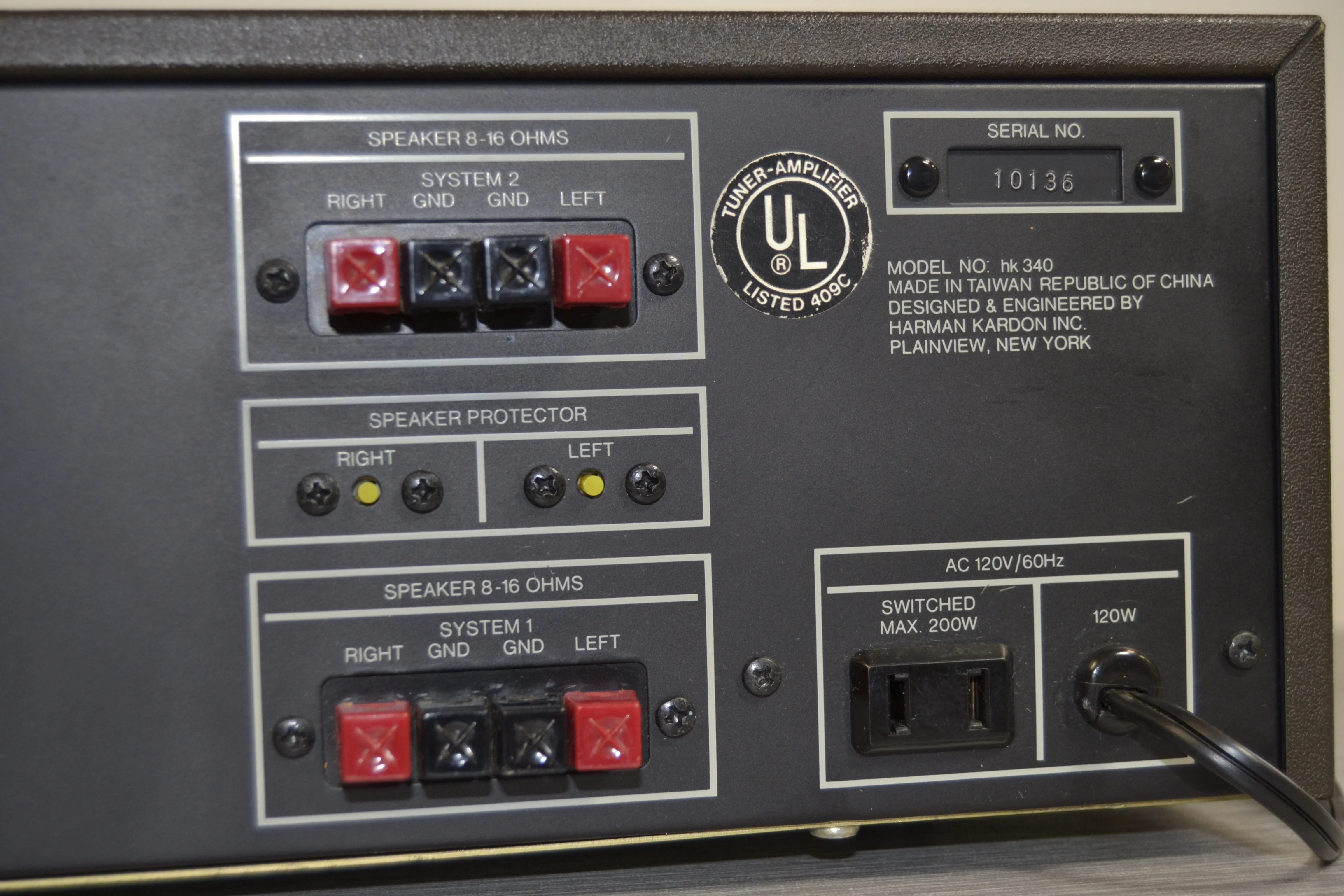 Harman Kardon HK340 Stereo receiver * 20W RMS * 1979 - Image 11