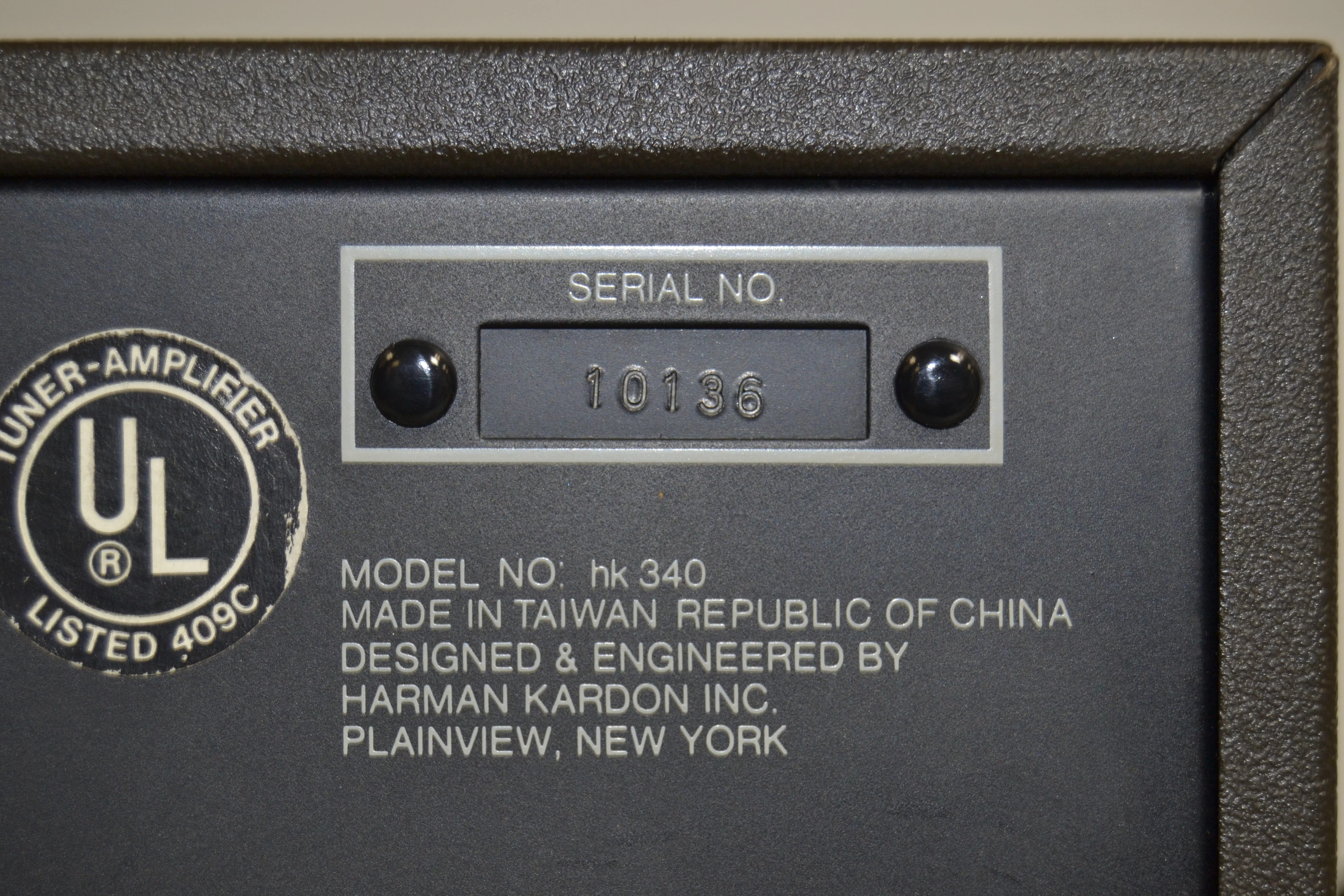 Harman Kardon HK340 Stereo receiver * 20W RMS * 1979 - Image 12