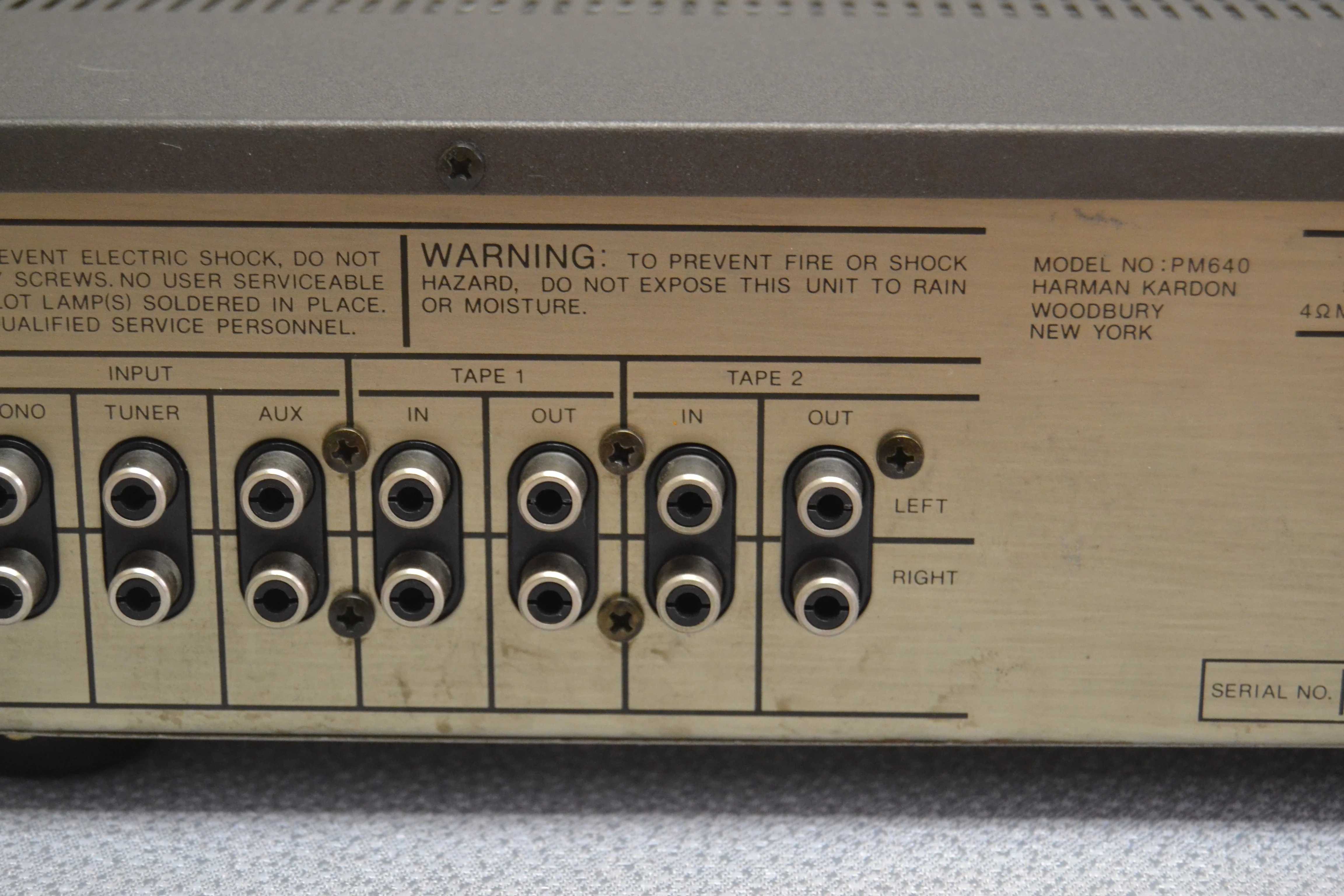 Harman Kardon PM640 Stereo Integrated Amplifier * 35W RMS * 1983 - Image 12