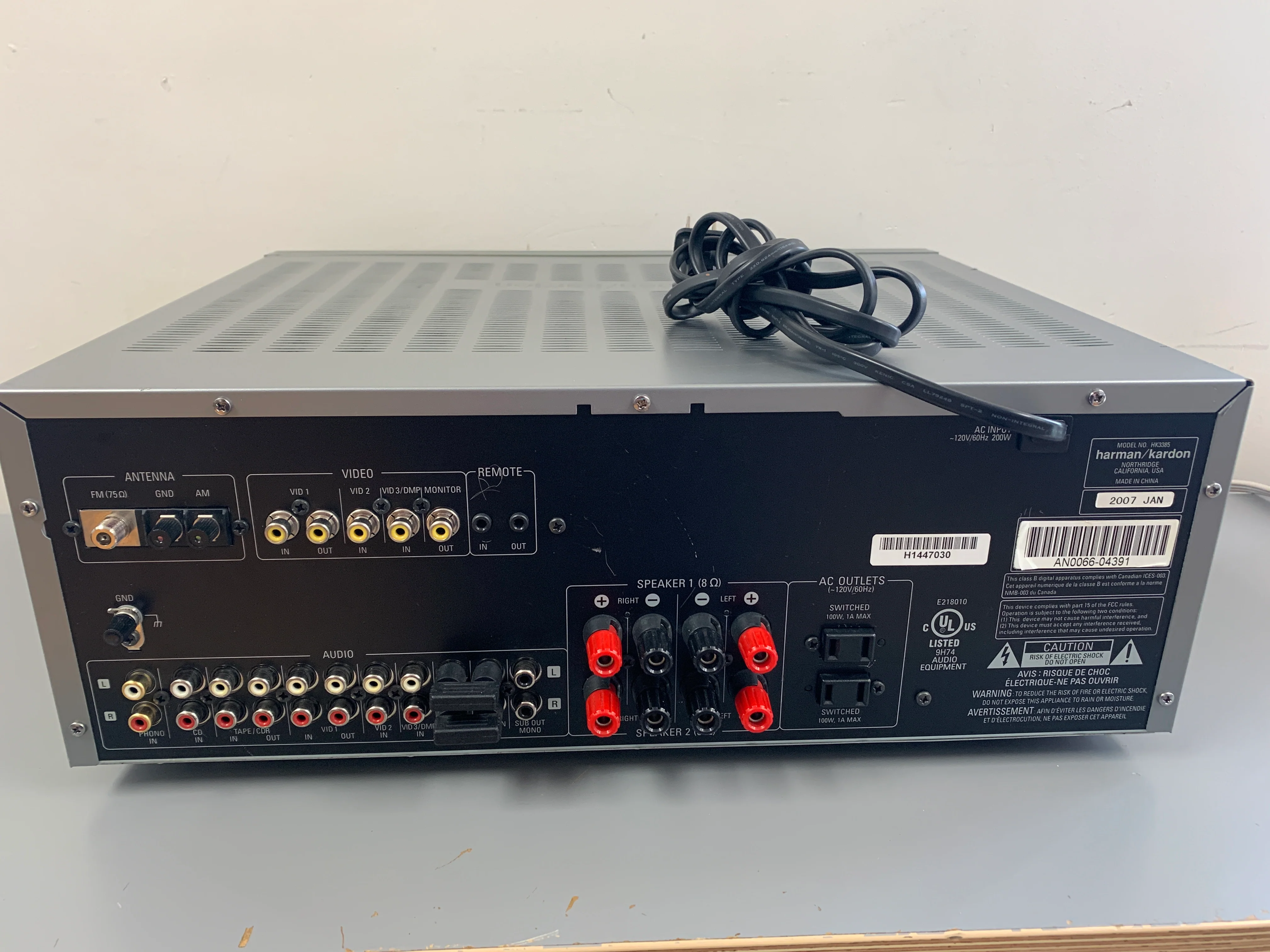 Harman Kardon HK 3385 Stereo Receiver - Image 9