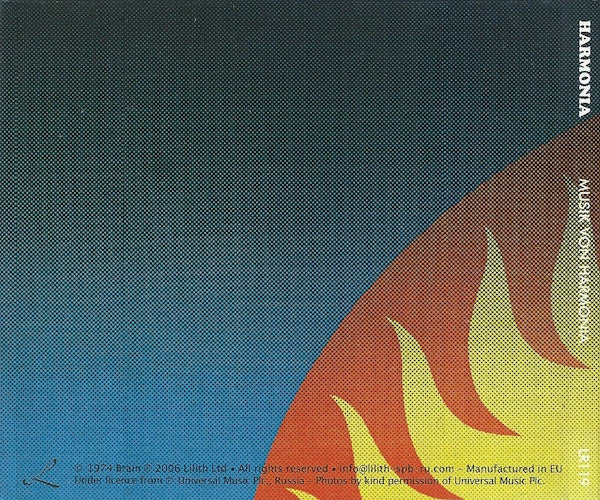 Harmonia - Musik Von Harmonia (CD, Album, RE, Dig) (Very Good Plus (VG+)) - Image 2