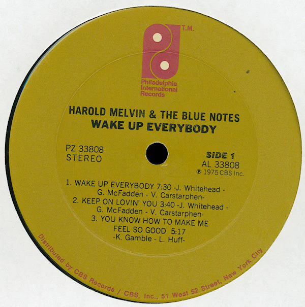 Harold Melvin And The Blue Notes - Wake Up Everybody (LP, Album, Ter) (Good Plus (G+)) - Image 5