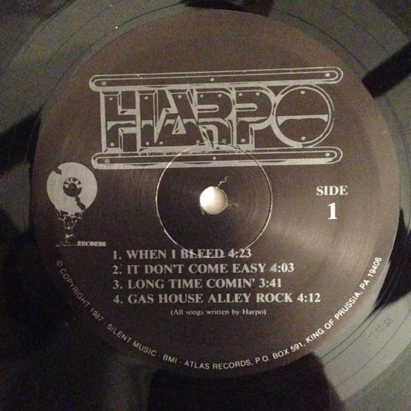Harpo - Armed To Deliver (LP, Album) (Mint (M)) - Image 3