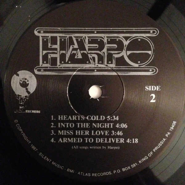 Harpo - Armed To Deliver (LP, Album) (Mint (M)) - Image 4