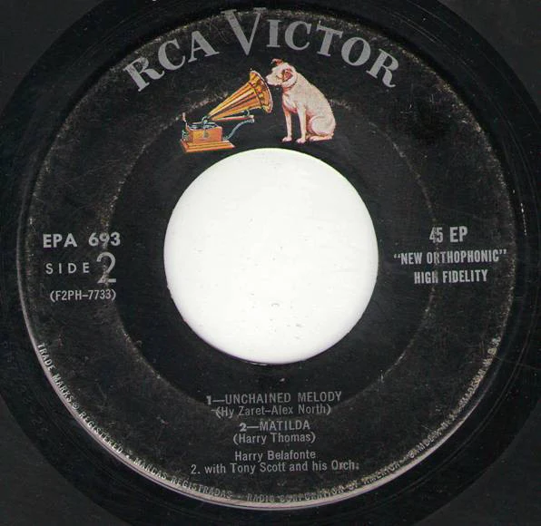 Harry Belafonte - Belafonte (Act 1) (7", EP) (Good (G)) - Image 3