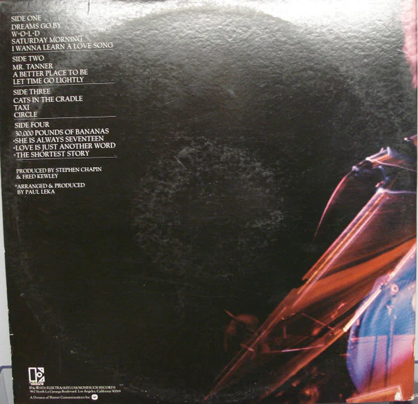 Harry Chapin - Greatest Stories - Live (2xLP, Album, CP ) (Very Good Plus (VG+)) - Image 4