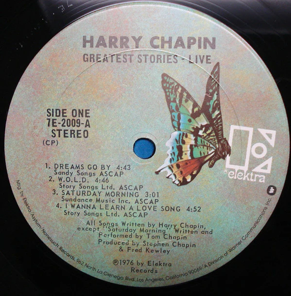 Harry Chapin - Greatest Stories - Live (2xLP, Album, CP ) (Very Good Plus (VG+)) - Image 5