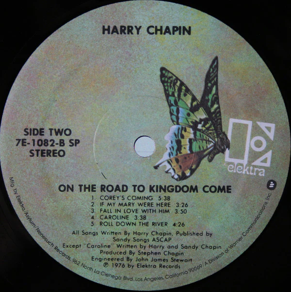 Harry Chapin - On The Road To Kingdom Come (LP, Album, SP) (Very Good Plus (VG+)) - Image 4
