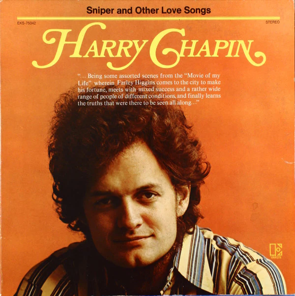 Harry Chapin - Sniper And Other Love Songs (LP, Album, Pit) (Very Good Plus (VG+))