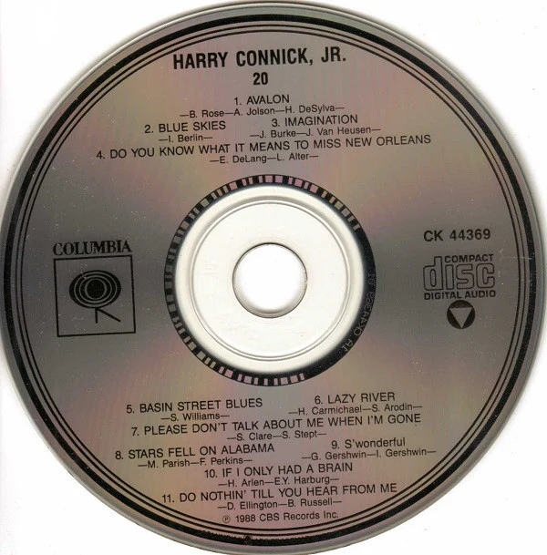 Harry Connick, Jr. - 20 (CD, Album, CMU) (Very Good (VG)) - Image 3