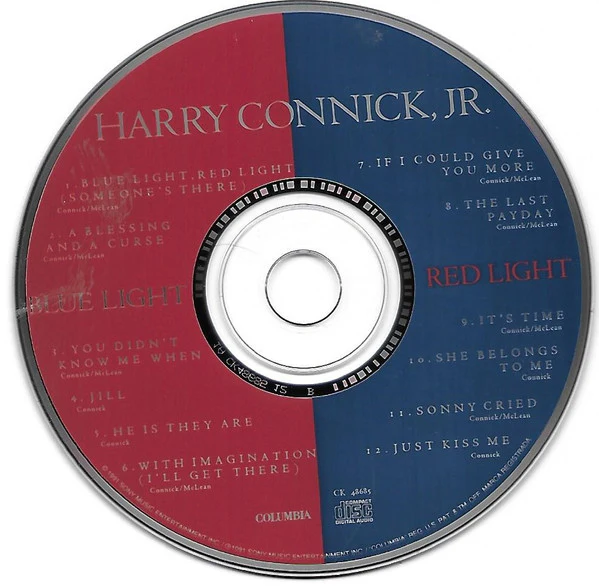Harry Connick, Jr. - Blue Light, Red Light (CD, Album, Club) (Near Mint (NM or M-)) - Image 3