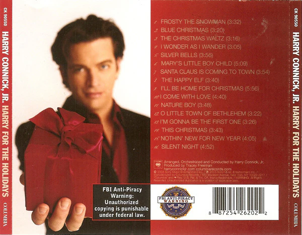 Harry Connick, Jr. - Harry For The Holidays (CD, Album, Enh) (Near Mint (NM or M-)) - Image 2