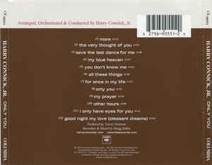 Harry Connick, Jr. - Only You (CD, Album) (Mint (M)) - Image 2