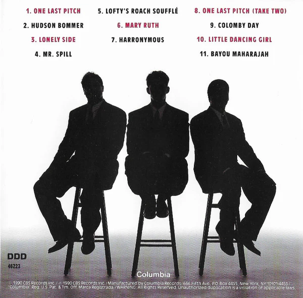 Harry Connick, Jr. Trio - Lofty's Roach Soufflé (CD, Album, RE) (Very Good Plus (VG+)) - Image 2