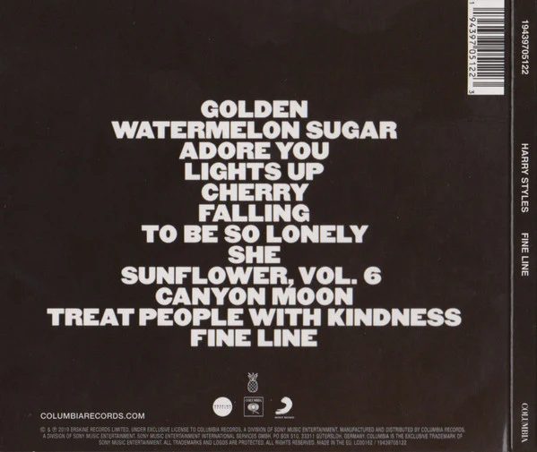 Harry Styles - Fine Line (CD, Album) (Very Good Plus (VG+)) - Image 2
