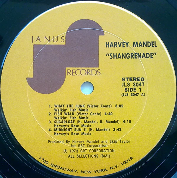 Harvey Mandel - Shangrenade (LP, Album) (Very Good Plus (VG+)) - Image 3