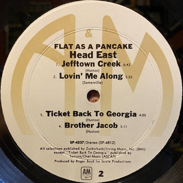 Head East - Flat As A Pancake (LP, Album, Mon) (Very Good Plus (VG+)) - Image 4