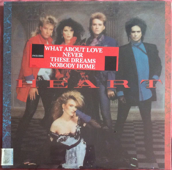 Heart - Heart (LP, Album) (Good Plus (G+))