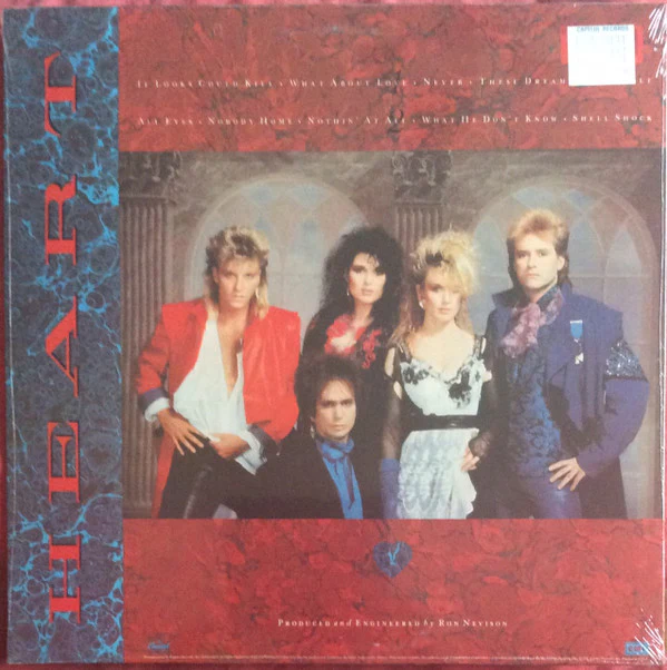 Heart - Heart (LP, Album) (Good Plus (G+)) - Image 2