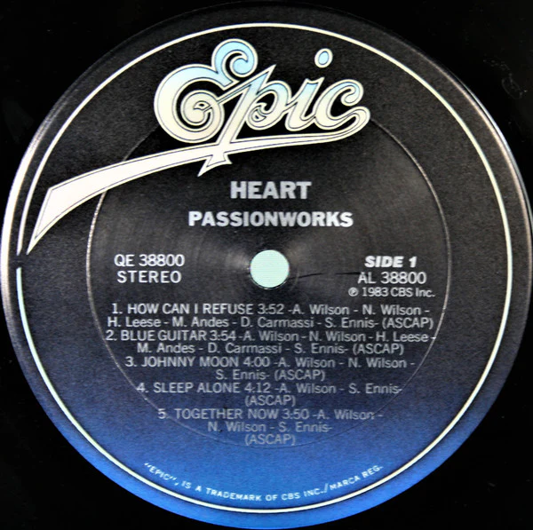 Heart - Passionworks (LP, Album, Car) (Very Good Plus (VG+)) - Image 3