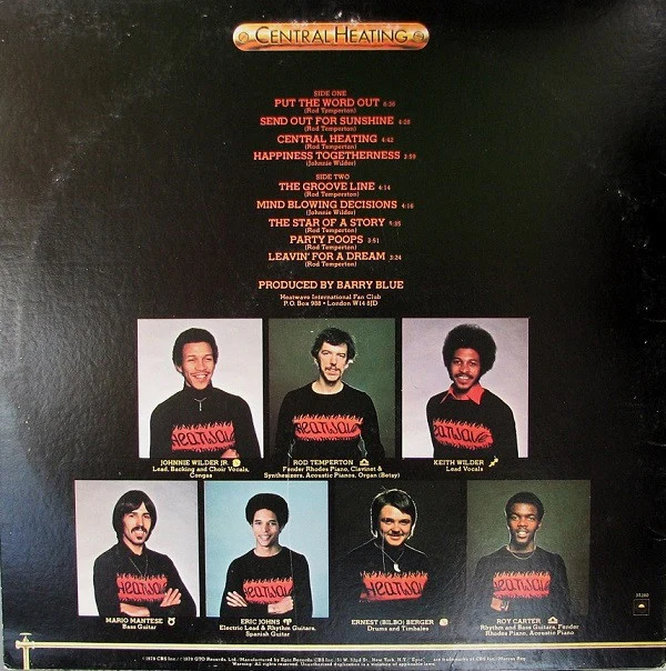 Heatwave - Central Heating (LP, Album, San) (Good Plus (G+)) - Image 2
