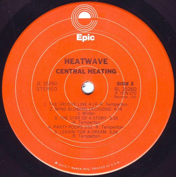 Heatwave - Central Heating (LP, Album, San) (Good Plus (G+)) - Image 4