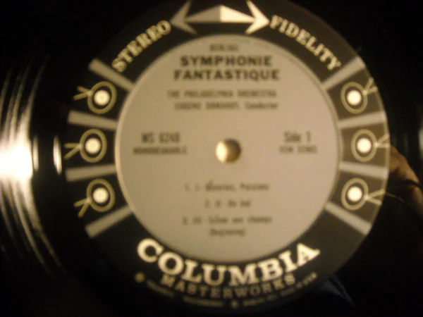 Hector Berlioz / The Philadelphia Orchestra / Eugene Ormandy - Symphonie Fantastique (LP, Album) (Very Good (VG)) - Image 3
