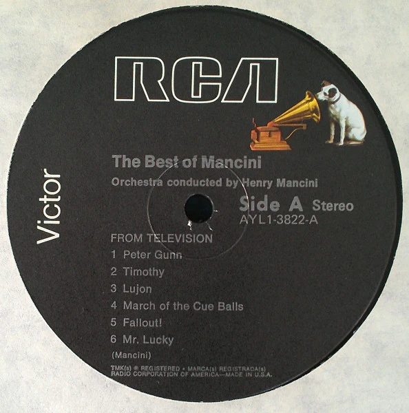 Henry Mancini - The Best Of Mancini (LP, Comp, RE) (Very Good Plus (VG+)) - Image 3