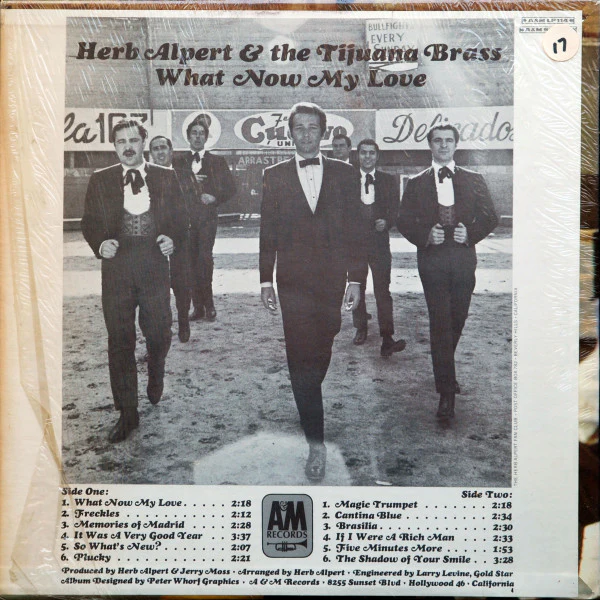 Herb Alpert & The Tijuana Brass - What Now My Love (LP, Album, Ter) (Very Good Plus (VG+)) - Image 2