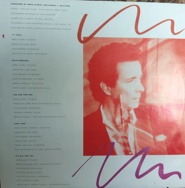 Herb Alpert - Wild Romance (LP, Album) (Very Good Plus (VG+)) - Image 3