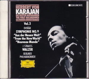 Herbert von Karajan, Berliner Philharmoniker, Dvořák*, J. Strauss* - The First Recordings Vol.3, Symphonie No. 9, Walzer (CD, Comp, Mono, RM) (Very Good Plus (VG+)) - Image 5